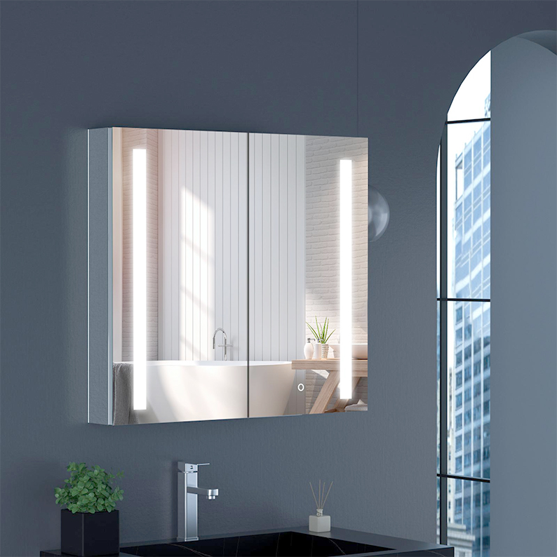 Smart LED Bathroom Mirror Medicine Cabinets