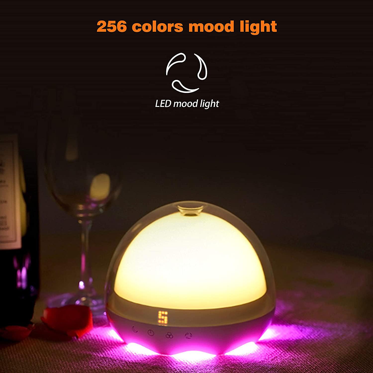 Touch Sensor Dimmable Mood Light with Color Changing Features