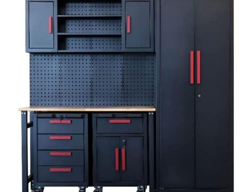 Organize Your Garage with this Bestselling 6-Piece Steel Garage Cabinet Storage System